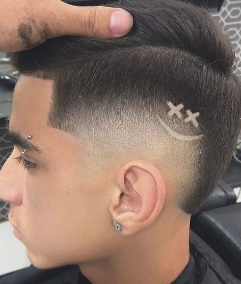 Tattoo Hair Barber, Hair Tattoo Men, Hair Designs For Boys, Hair Tattoo Designs, Undercut Hair Designs, Fade Haircut Designs, Haircut Designs For Men, Hair Designs For Men, Mens Haircuts Short Hair