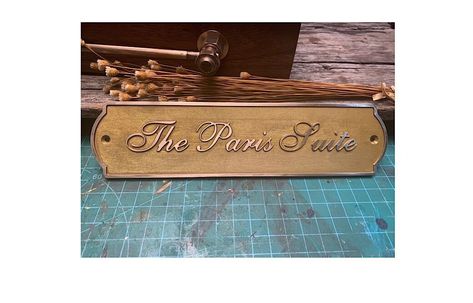 Monday Memo No. 185 - MEMORANDUM | NYC Fashion & Lifestyle Blog for the Working Girl Hardware Ideas, 3d Sketch, Brass Plaques, Industrial Machinery, Door Plaques, Clear Lake, Name Plaques, Brass Door, Leather Products