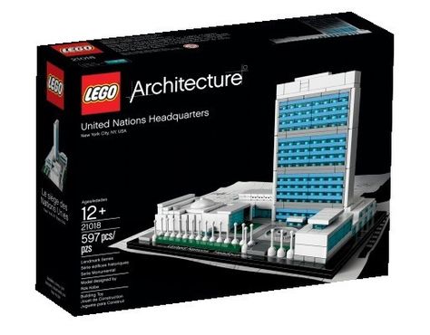 Lego Architecture Set, Adam Reed, Famous Structures, United Nations Headquarters, Architecture Series, Architecture Set, Flatiron Building, New Architecture, Architecture Landmark