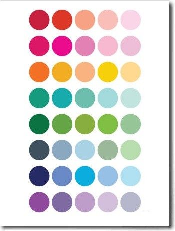 Rainbow Decor, Polka Dot Walls, Color Studies, Frames For Canvas Paintings, Affordable Wall Art, Contemporary Artwork, Dots Art, Cool Posters, Decor Wall Art