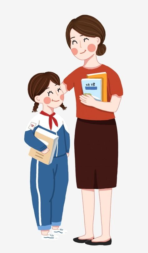 Teacher With Students Cartoon, Student And Teacher Cartoon, Teacher Photo Pictures, Teachers Day Drawings Student, Cartoon Teacher Images, Teacher Art Drawing, Teacher Drawing Cartoon, Teacher And Student Illustration, Teacher And Student Drawing