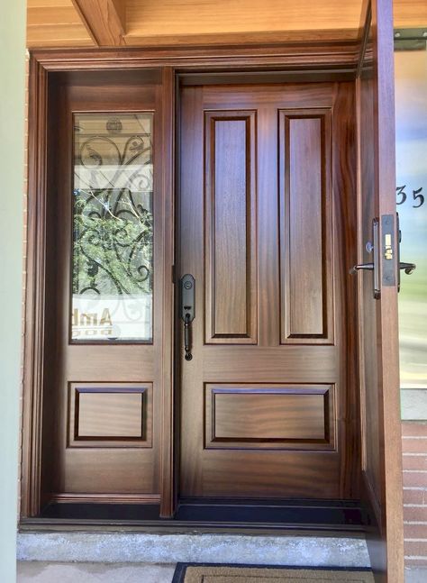 Amberwood Doors, Single Main Door Designs, Wooden Door Entrance, درج السلم, Entry Door Designs, Main Doors, Patio Windows, Castle Doors, Modern Entrance Door