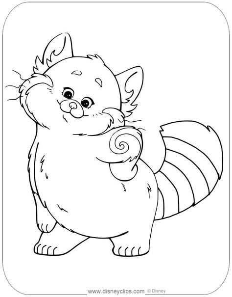 Coloring page of Mei Lee from Disney Pixar's Turning Red #disney, #pixar, #turningred, #coloringpages, #meilee Turning Red Coloring Pages, Mei Lee, Red Disney, Panda Coloring Pages, Disney Stickers, Turning Red, Coloring Sheets For Kids, Easy Coloring Pages, Disney Coloring Pages