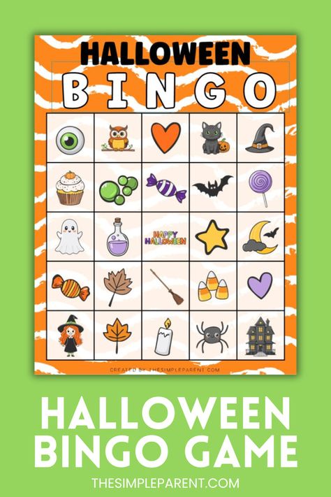 This printable Halloween Bingo game pack comes with 30 different cards and calling cards, ready to entertain groups big or small. Perfect for class parties or family game night. Easy setup means more time for fun! Print your cards, gather your group, and let the games begin. Great for all ages, this Bingo set brings everyone together for some spooky cheer. Free download. Halloween Bingo Free, Bingo Printable Free, Halloween Bingo Printable, Bingo Cards To Print, Easy Halloween Games, Halloween Bingo Game, Halloween Bingo Cards, Halloween Craft Activities, Free Printable Bingo Cards