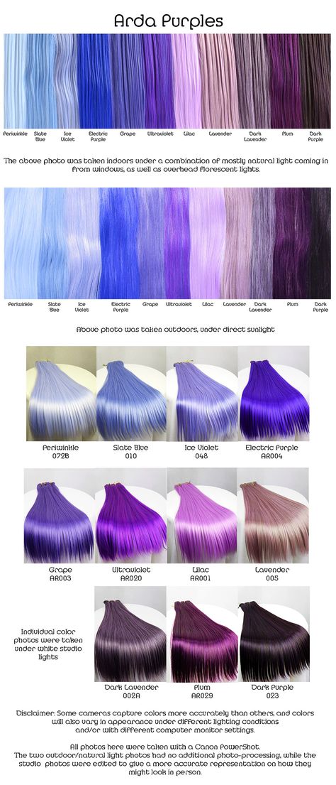 Lilac Hair, Lavender Hair, Hair Dye Chart, Shades Of Purple Hair, Purple Hair Dye, Underlights Hair, Fesyen Rambut, Dark Lavender, Hair Color Chart