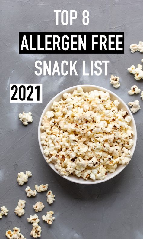 Top 8 Allergen Free Snacks. Peanut-free, nut-free, dairy-free, soy-free, gluten-free, egg-free, allergy friendly snack list. Allergen Free Snacks, Egg Free Snacks, Soy Free Snacks, Allergy Free Snacks, Peanut Free Snacks, Snack List, Nut Free Snacks, Soy Eggs, Allergen Free Recipes