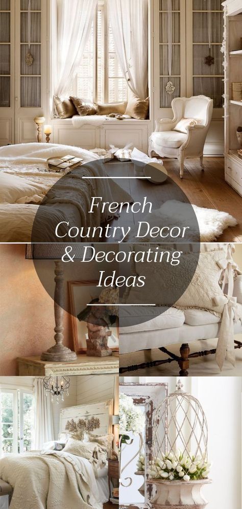 French Beds, Rustic Country Cottage, French Country Colors, Toile Bedding, French Country Ideas, French Country Decorating Living Room, French Country Interiors, Country Dining Tables, French Country Decorating Kitchen