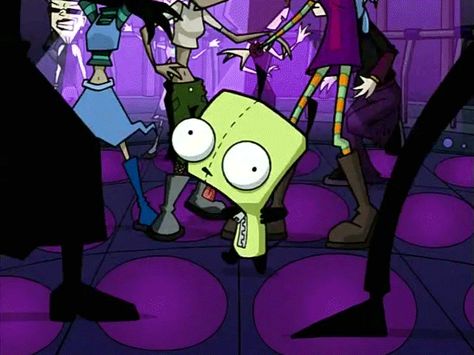 Emo Gif, Laika Dog, Friday Funny, Invader Zim Characters, Scene Core, Catty Noir, Rawr Xd, Dancing Gif, Banner Gif