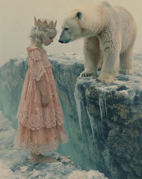 Fairytale Photography, Human Reference, Foto Art, Art Reference Poses, Fantasy Creatures, Beautiful Creatures, Polar Bear, Alice In Wonderland, Sculpture Art