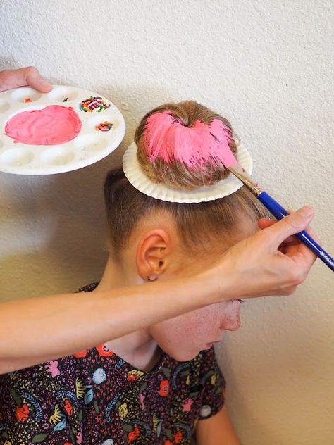 Little Hiccups: Donut Hair DIY Preschool Crazy Hair Day Ideas, Whacky Hair Day, Vikings Hair, Crazy Hair For Kids, Crazy Hair Day Ideas, Donut Hair, Surfer Hair, Hair Donut, Bow Organizer