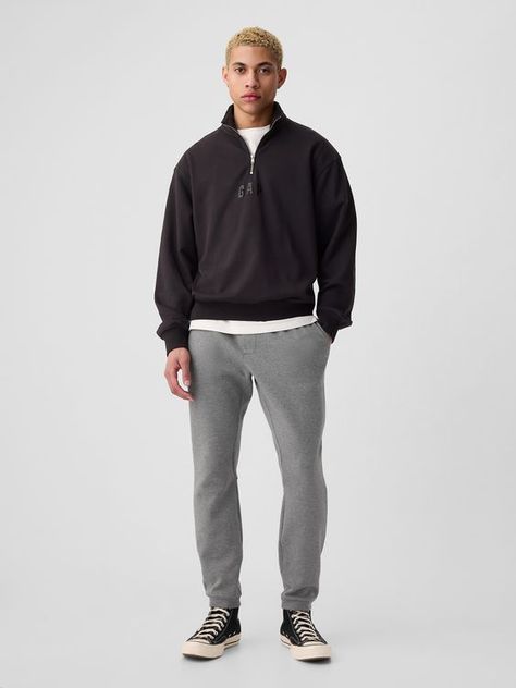 Satisfied with my purchase good quality take a size plus than your Gap Mens Outfits, Men Athletic Outfits Street Styles, Men Outfits Sweatpants, Men’s Sweatpants Fashion, Soft Men Aesthetic, Mens Athletic Fashion Gym, Men Joggers Outfit, Jogger Outfit Men, Gray Sweatpants Outfit Men