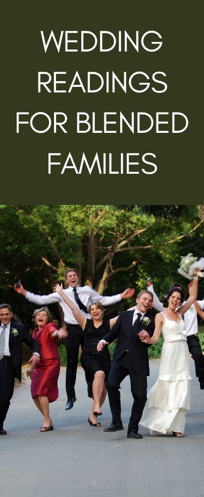 A wedding is a special time for any couple. For blended families, incorporating everyone can sometimes be tricky. Fortunately, there are some great wedding readings for blended families that will make the couple and their kids feel special and loved. Vows For Blended Families, Blending Family Wedding Vows, Throuple Commitment Ceremony, Blending Family Ceremony Ideas, Wedding Vows For Blended Families, Family Blending Wedding Ideas, Wedding Ideas For Blended Families, Wedding Script For Blended Family, Wedding Readings For Family To Read