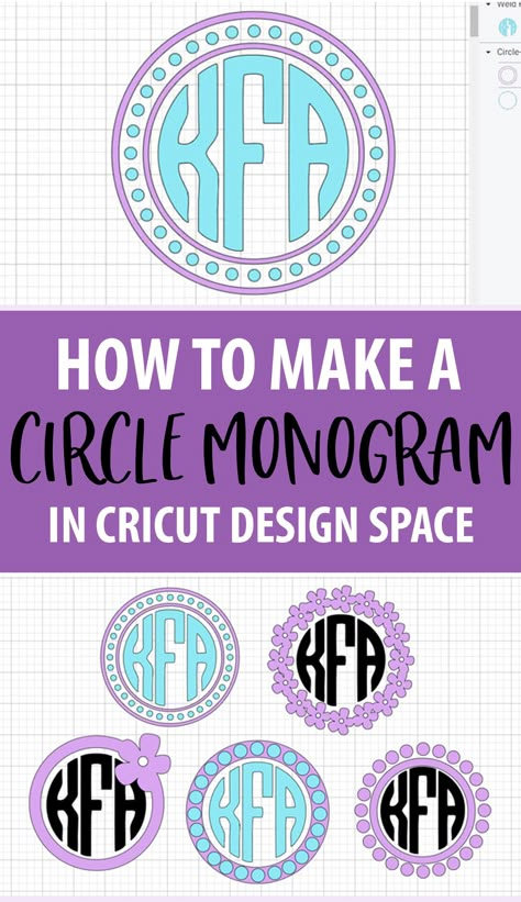 Monograms For Cricut Free, Free Cricut Monogram Downloads, How To Make Monograms With Cricut, Monogram Svg Free Cricut, Cricut Monogram Ideas, Cricut Monogram Free Svg, Free Family Monogram Svg Files For Cricut, Letter Monogram Svg Free, Circle Monogram Font Free