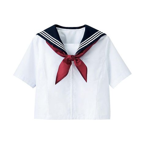 Passing-Fancy.com - Japanese School Sailor Uniforms (Serafuku) ❤ liked on Polyvore featuring tops, shirts, sailor, blouses, sailor top, sailor shirt, fancy tops, dressy tops and dressy shirts Sailor Top, Fancy Shirt, Sailor Shirt, 2014 Summer, Dressy Shirts, Sailor Suit, Fancy Tops, Scarf Shirt, Japanese School