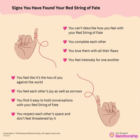 Red String of Fate - Its Meaning & 8 Signs To See Your's Red String Of Fate Quote, Fate Tattoo Ideas, Red Thread Of Fate Aesthetic, String Of Fate Tattoo, Red String Of Fate Tattoo, Fate Aesthetic, Red String Tattoo, The Red String Of Fate, Fate Tattoo