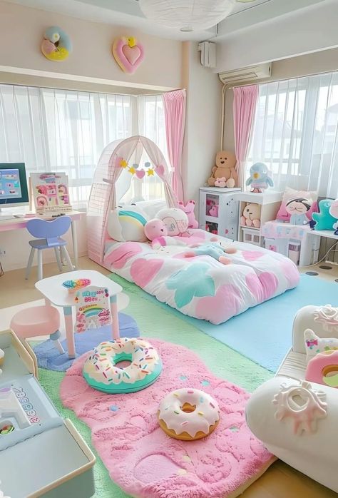 Organiser Cucina, Kids Room Interior Design, Toddler Girl Room, Kids Bedroom Inspiration, Toddler Room Decor, Baby Room Inspiration, Cute Bedroom Ideas, Kids Interior Room, Girly Room