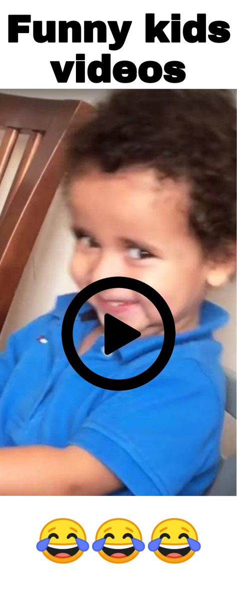 Funny kids videos Funny Videos For Kids To Watch, Kid Videos Funny, Kids Videos For Kids, Cute Kids Videos, Funny Little Kid Videos, Funny Little Kids, Funny Kids Pictures, Funny Kid Videos, Funny Kids Videos