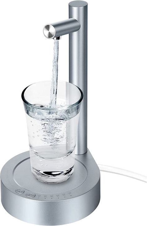 Keweis Desktop Water Dispenser, Smart Water Bottle Dispenser Pump for 5 Gallon & All Bottles, Portable Automatic Electric Water Jug Dispenser Countertop for Bedside, Bedroom, Home, Office, Outdoor Water Jug Dispenser, Kitchen Outlet, Bottle Dispenser, Portable Water Bottle, Drinking Fountain, Amazon Devices, Office Outdoor, Soft Water, Water Hose