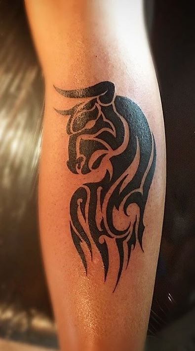 Bull Tattoo On Chest, Taurus Skull Tattoo Men, Taurus Tattoo Men Forearm, Taurus The Bull Tattoo, Taurus Forearm Tattoo, Taurus Zodiac Tattoo Men, Taurus Symbol Tattoo Men, Texas Bull Tattoo, Taurus Tattoos Men