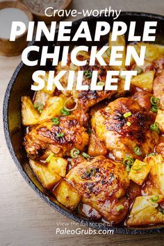 Easy Paleo Chicken, Baking Soda Beauty Uses, Pineapple Recipes, Best Fat Burning Foods, Pineapple Chicken, Easy Paleo, Paleo Chicken, Skillet Chicken, Proper Nutrition