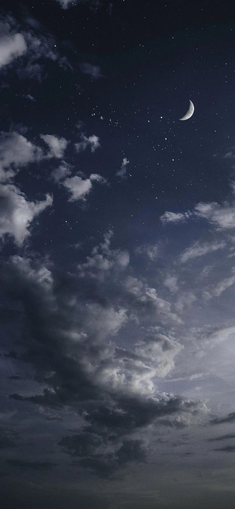 Hd Sky, Night Sky Wallpaper, Cloud Wallpaper, Night Scenery, Pretty Landscapes, Moon Photography, Aesthetic Desktop Wallpaper, Sunset Wallpaper, Pretty Sky