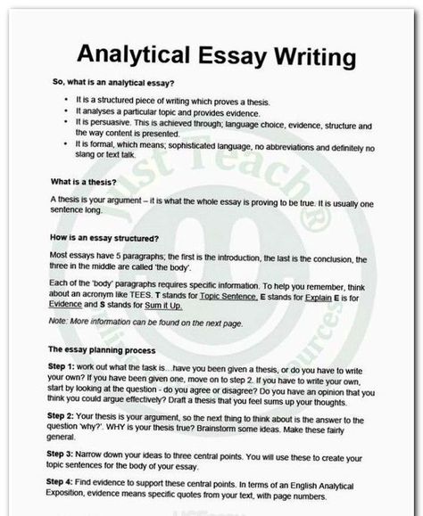 The easiest analytical essay guide. #essays #customwriting #writingguides Opinion Essay Examples, Essay Starters, Creative Writing Essays, Analytical Essay, Writing Introductions, The Writing Process, Essay Tips, Thesis Writing, Essay Outline