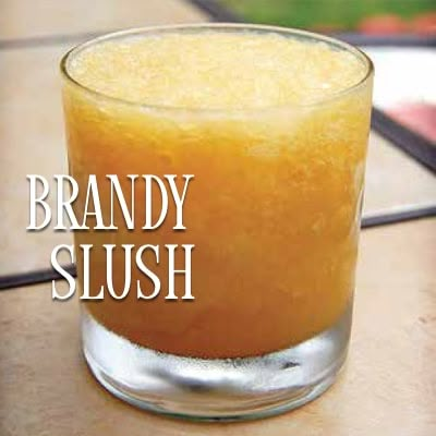 Brandy Slush Recipe, Alcoholic Slush Recipes, Alcoholic Slush, Brandy Slush, Brandy Drink, Creamy Hot Chocolate Recipe, Slushy Drinks, Christmas Drinks Alcohol Recipes, Slush Recipes