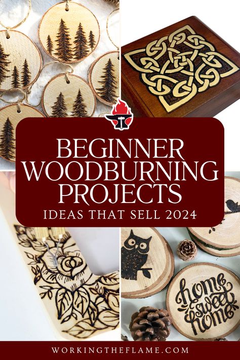 Ideas For Wood Burning Diy Projects, Wood Burned Signs Diy, Wood Burning Art Christmas, Easy Woodburning Ideas Diy Gifts, Wood Burned Gift Ideas, Wood Burning Halloween, Fall Pyrography Ideas, Wood Burn Crafts, Unique Wood Crafts