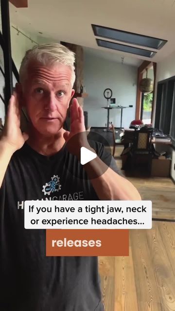 Tension Headache Remedies, Tension Headache Relief, Forward Head Posture Exercises, Neck And Shoulder Exercises, Jaw Pain, Tension Relief, Forward Head Posture, Ear Health, Neck Exercises