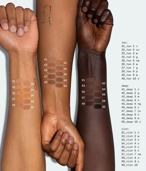 Filipino Skin Tone Palette, Concealer Brown Skin, Filipino Skin Tone, Dark Skin Tones Palette, Black Skin Tone Palette, Concealer For Brown Skin, Skin Tones Chart, Mixed Skin Tone, Minimalist Hairstyles