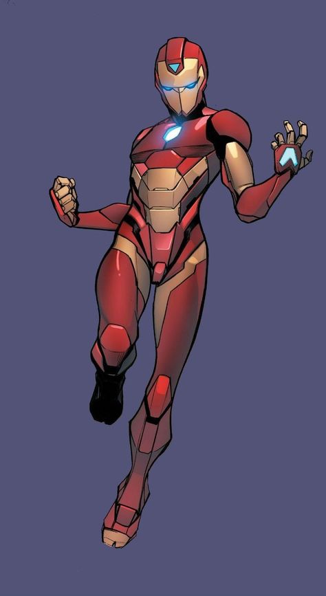 Iron Heart Marvel Art, Iron Heart Comic, Ironheart Marvel, Iron Heart Marvel, Stefano Caselli, Iron Man Comics, Riri Williams, Iron Man Fan Art, Iron Man Wallpaper