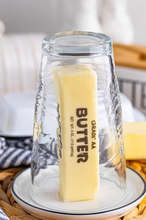 How To Soften Butter Quickly - The Country Cook Soften Butter Quickly, Electric Hand Mixer, Country Cook, The Country Cook, Food Charts, Hand Mixer, Kitchen Baking, A Stick, When You Know