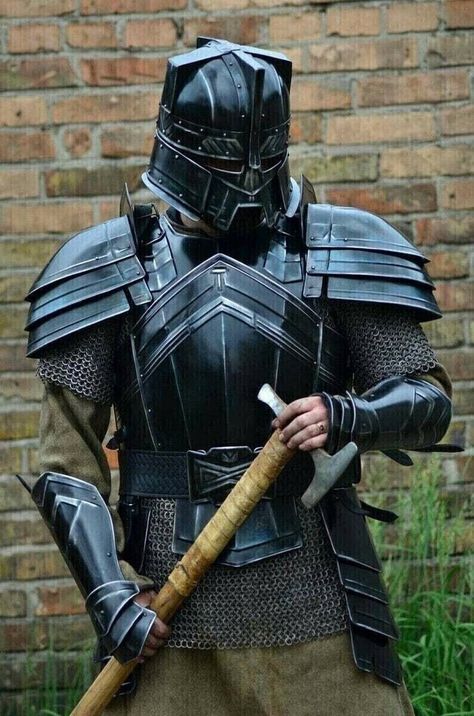 Larp Warrior, Battle Warrior, Medieval Knight Armor, Armor Suit, Warrior Costume, Warrior King, Knight Armor, Suit Of Armor, Medieval Armor