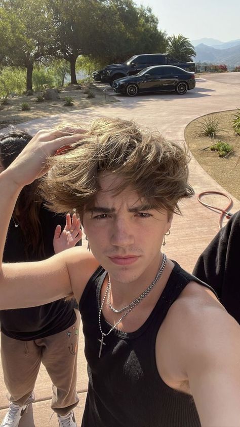 Bryce Parker, Benji Krol, Nice Things, Tank Tops, Hair, Quick Saves