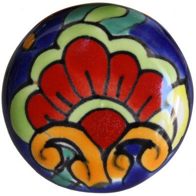 Talavera Painting, Rubbed Bronze Kitchen, Ceramic Door Knobs, Painted Drawers, Cabinet Drawer Hardware, Craft Images, Contemporary Cabinets, Mexican Talavera, Drawer Knob