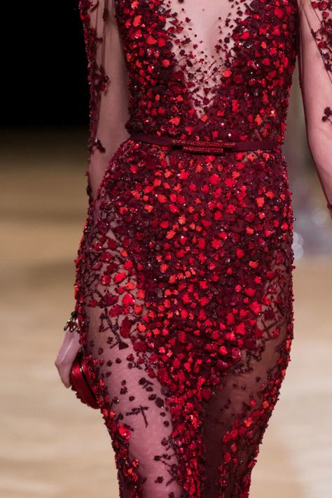 Pomegranate Dressing, Couture Embellishment, Ziad Nakad, Suit Embroidery, High Fashion Looks, Detailed Embroidery, Fashion Forecasting, Amazing Fashion, Italy Fashion