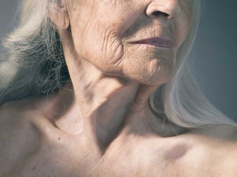 Here’s Why You May Be Aging Faster Than Your Friends White Hair, Hair, Turkey Neck, Portrait Tattoo, White