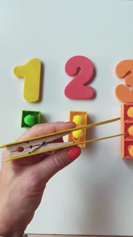 Diy Sensory Toys For Babies, Numbers Activity, Sensory Games, Fine Motor Activities For Kids, Preschool Centers, Montessori Toddler Activities, Kids Literacy, Preschool Fine Motor, Learning Toys For Toddlers