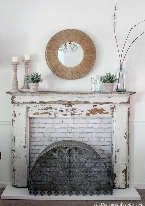 Farmhouse fireplace ideas