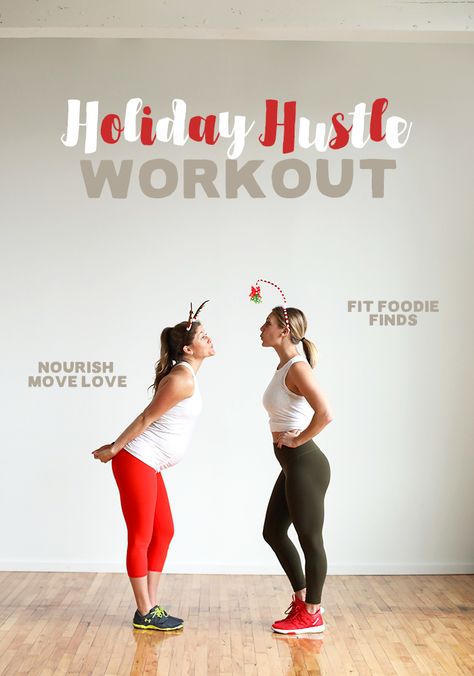 Do this Holiday Hustle Workout ad sweat it our over the holiday season! It's a circuit, bootcamp-style workout that mixes strength training and cardio. Partner Workouts, Bootcamp Workout, Fit Foodie Finds, Christmas Workout, Holiday Workout, Fit Foodie, Boot Camp Workout, Post Holiday, Yoga Moves