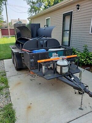 Trailer Smoker Ideas, Trailer Grill, Turn Charcoal Grill Into Smoker, 55 Gallon Drum Smoker, Reverse Flow Smoker, Bbq Pit Smoker Trailers, Bbq Smokers For Sale, Pig Roaster, Bbq Trailer