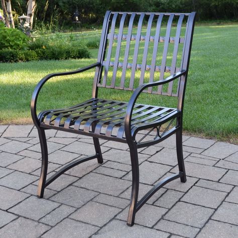 Outdoor Oakland Living Noble Wrought Iron Patio Arm Chair Wrought Iron Furniture Outdoor, Garden Chairs Ideas, Iron Furniture Outdoor, Iron Garden Furniture, Iron Garden Chairs, Wrought Iron Garden Furniture, Metal Lawn Chairs, Metal Patio Chairs, Metal Outdoor Chairs