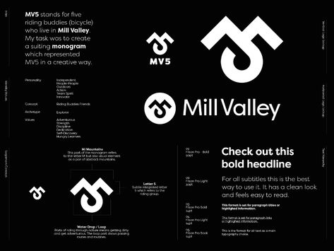 Valley Logo Design, Valley Logo, Mill Valley California, Brand Logo Design, Mill Valley, In Logo, Modern Logo Design, New Names, Brand Guidelines