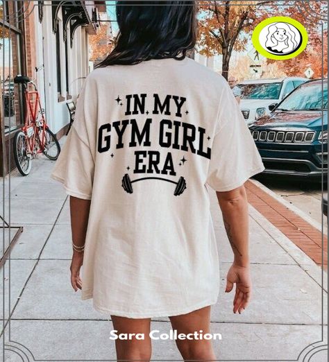 Chic and Functional Women's Gym Outfits for Every Workout Shirts With Words On The Back, Photo T Shirt Design, Baddie Tshirt Design Ideas, Gym Tees Women, Workout Shirt Designs, Gym Tshirt Design Graphic Tees, Fitness T Shirts Design, Workout Tshirt Design, Fitness Tshirt Design Gym