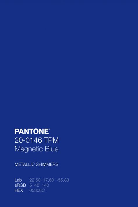 PANTONE 20-0146 ТРМ Magnetic Blue Color Code · Blue Pantone Color Scheme · #Pantone #ColorTrend #Trend · Kid’s Pattern Pantone Blue Color Palette, Pantone Indigo Blue, Pantone Cobalt Blue, Blue Aesthetic Pantone, Blue Pantone Shades, Color Blue Palette, Electric Blue Pantone, Blue Pantone Palette, Pantone Blue Shades