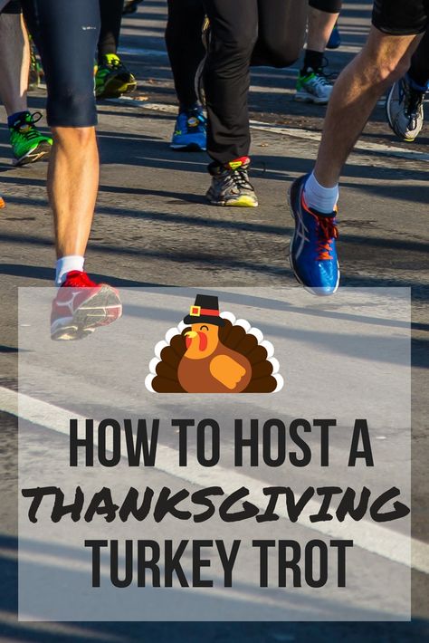 Great ideas to start your own Thanksgiving Turkey Trot!  - Thanksgiving Road Race - Thanksgiving Day Family Activities -  Thanksgiving Fundraiser Ideas - Friendsgiving Ideas - Thanksgiving Race - Turkey Trot Ideas Friendsgiving Ideas, Diy Turkey, Fall Family Fun, Race Bibs, Thanksgiving Activities For Kids, Turkey Trot, Fun Fall Activities, Road Race, Thanksgiving Fun