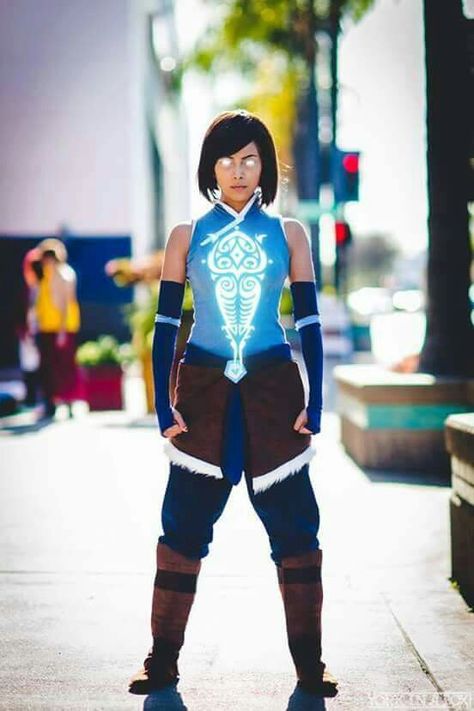 Korra Cosplay, Avatar Cosplay, Korra Avatar, Team Avatar, Avatar Airbender, Avatar Aang, Amazing Cosplay, Legend Of Korra, Aang