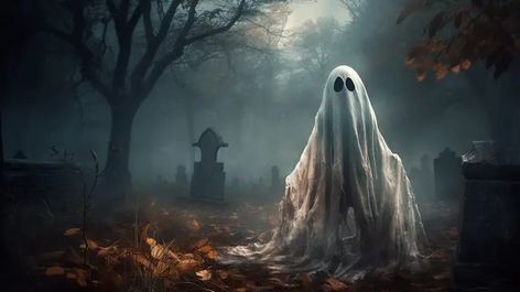 funny halloween wallpapers,ghost halloween pictures Gost Background, Ghost In Graveyard, Wallpapers Ghost, Graveyard Background, Halloween Gala, Ghost Background, Background Funny, Fire Horse, Halloween Wallpapers