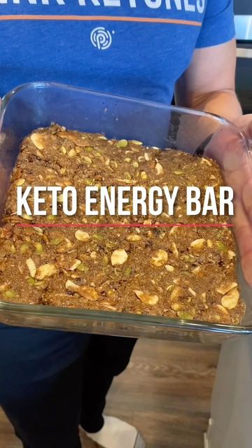 Keto Granola Bars, Energy Bars Homemade, Sugar Free Granola, Keto Protein Bars, Nut Butter Recipes, Energy Bars Recipe, Low Carb Granola, Turkey Wraps, Keto Granola