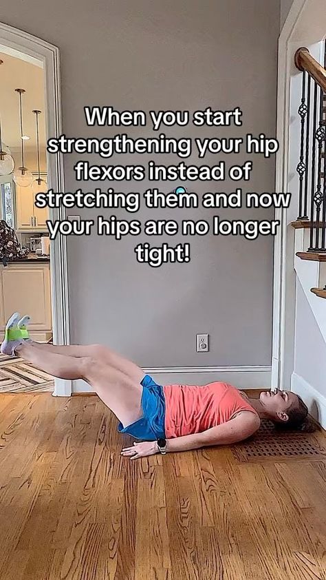 Dr. Stephanie Ridgway, Physical Therapist for Runners on Reels | Hip Flexor Pain, Hip Strengthening Exercises, Hip Flexor Exercises, Hip Flexibility, Hip Pain Relief, Hip Flexor Stretch, Tight Hip Flexors, Post Baby Body, Muscle Relief